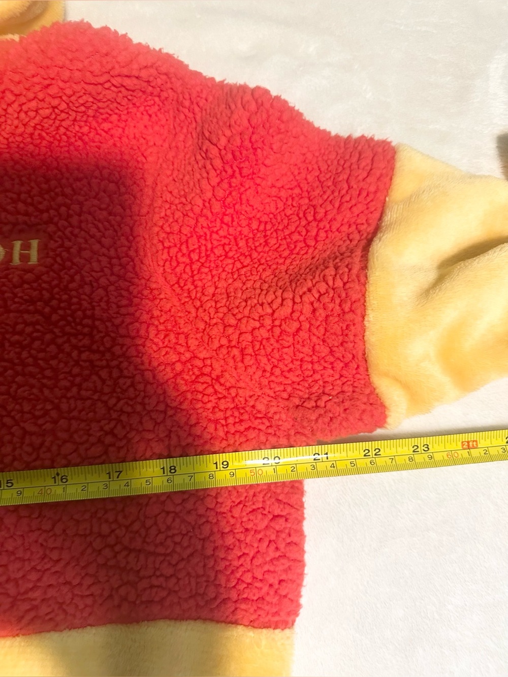 Disney Winnie the Pooh Fleece Costume Pajamas Adult Onesie size Large - Picture 6 of 11